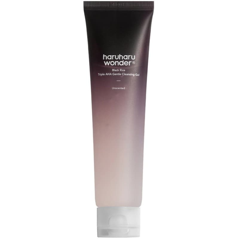 haruharu wonder Black Rice Triple AHA Gentle Cleansing Gel 100ml