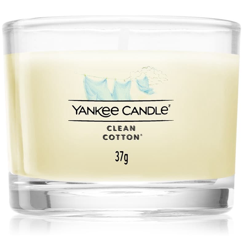 Yankee Candle Filled Votive Clean Cotton 37g