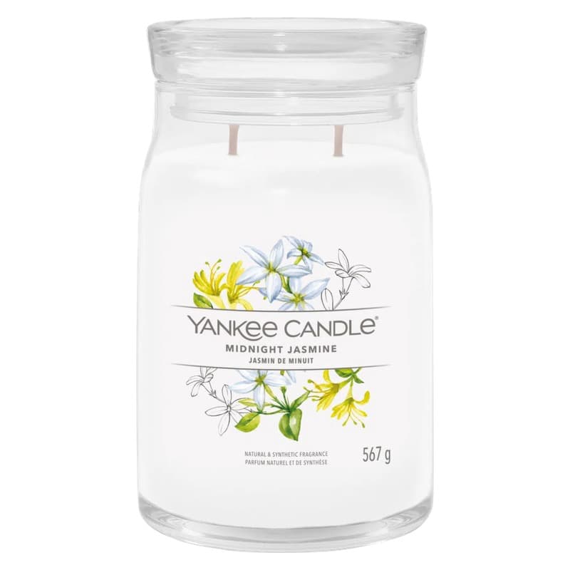 Yankee Candle Signature Large Jar Midnight Jasmine 567g