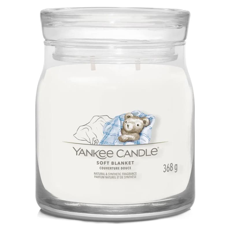 Yankee Candle Signature Medium Jar Soft Blanket 368g