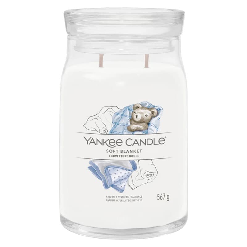 Yankee Candle Signature Large Jar Soft Blanket 567g