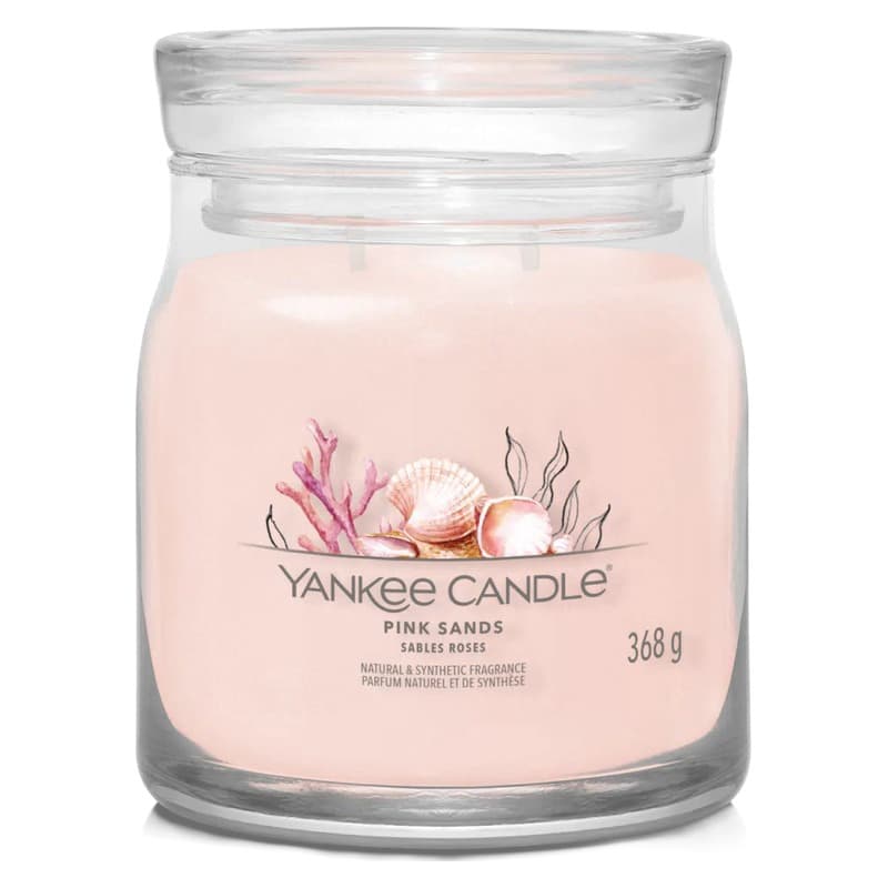 Yankee Candle Signature Medium Jar Pink Sands 368g