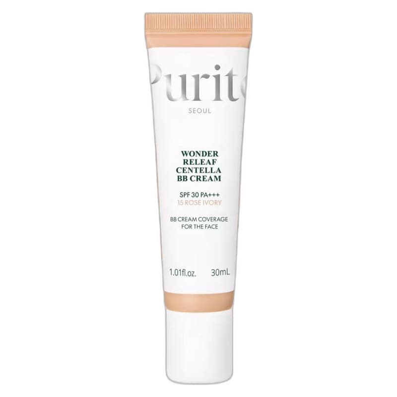 Purito Wonder Releaf Centella BB Cream SPF30 - 15 Rose Ivory 30ml