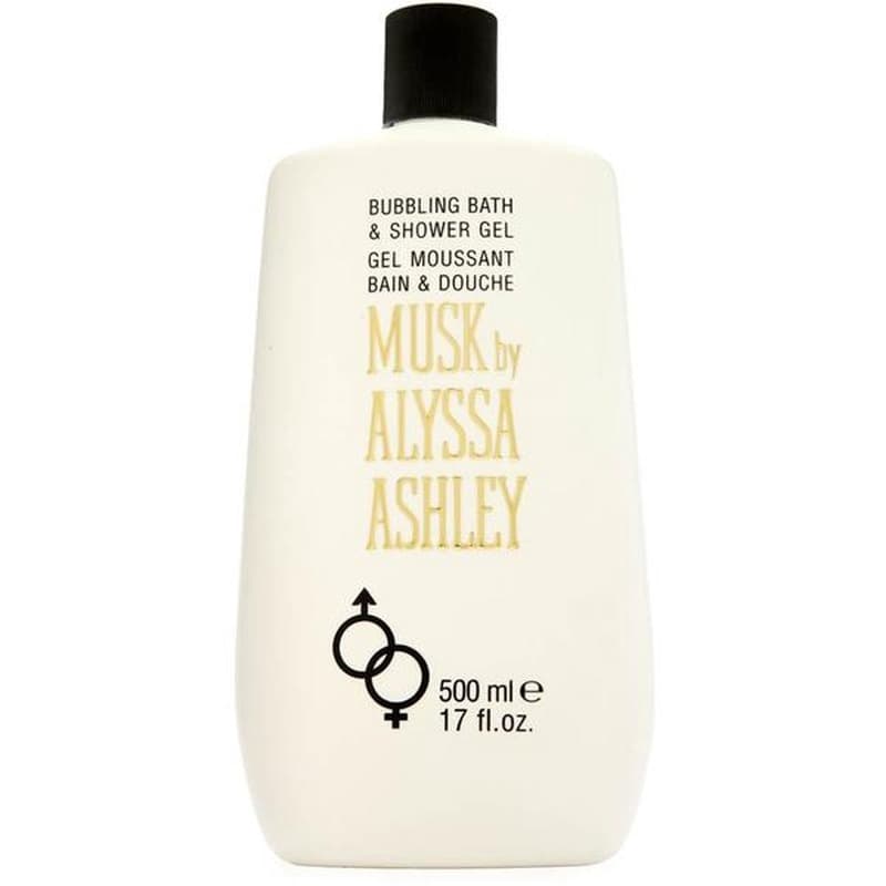 Alyssa Ashley Musk Bubbling Bath and Shower Gel 500ml