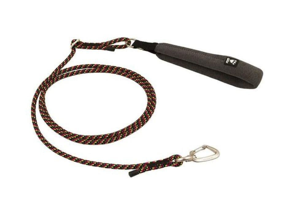 Hurtta Adjustable Leash ECO 120-180cm/6-8 mm Neon Licorice