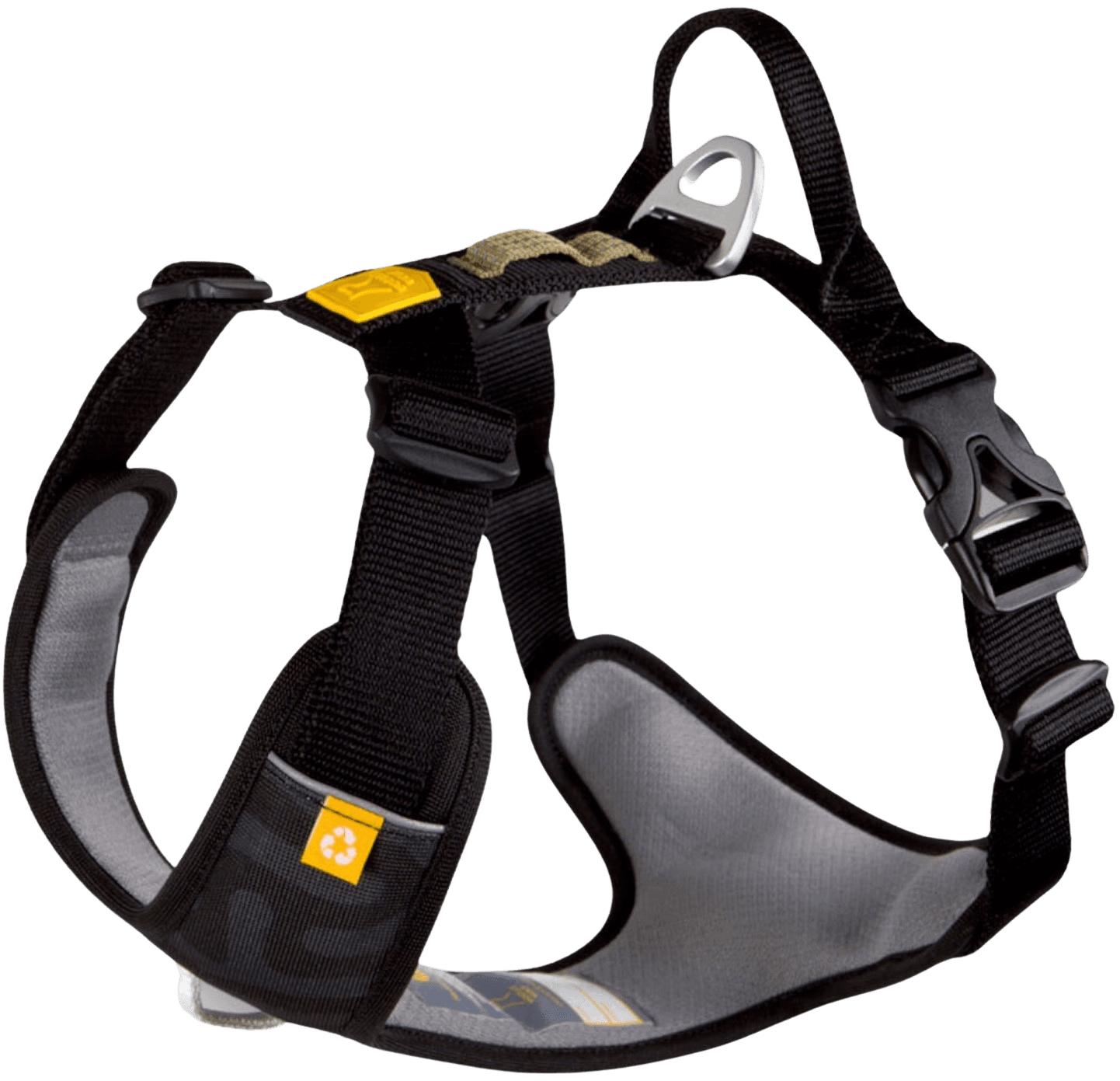 Woolly Wolf Roam Harness S Black Ripple