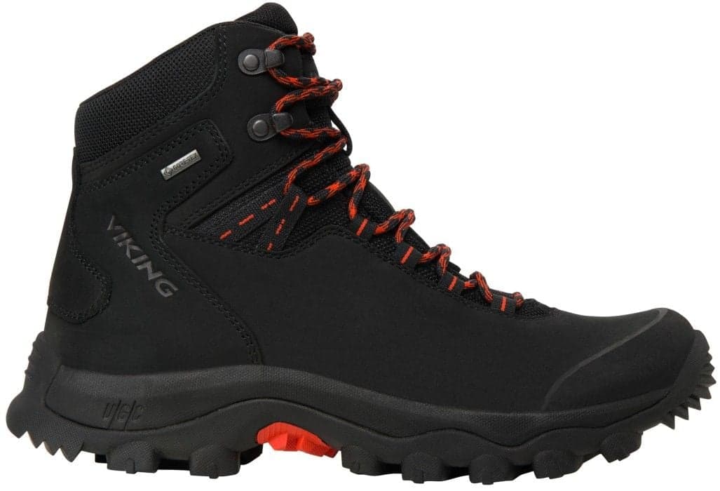 Viking Men Villrein Mid GTX M Black/Red
