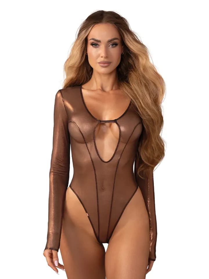 Obsessive Soranna Long-Sleeved Teddy - S/M