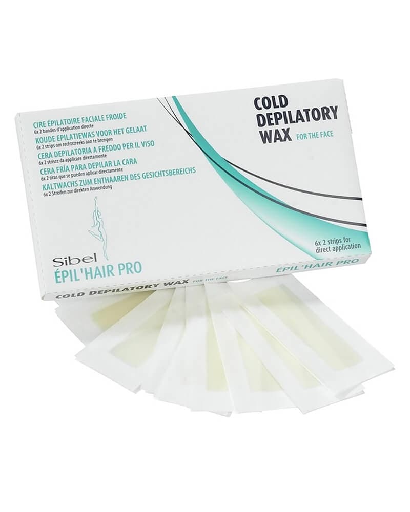 Sibel Cold Depilatory Wax Strips For Face Ref. 7411301