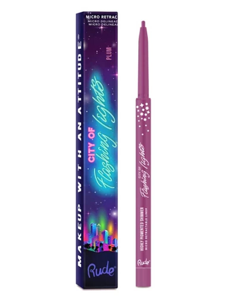 Rude Cosmetics City Of Flashing Lights Plum 1 g