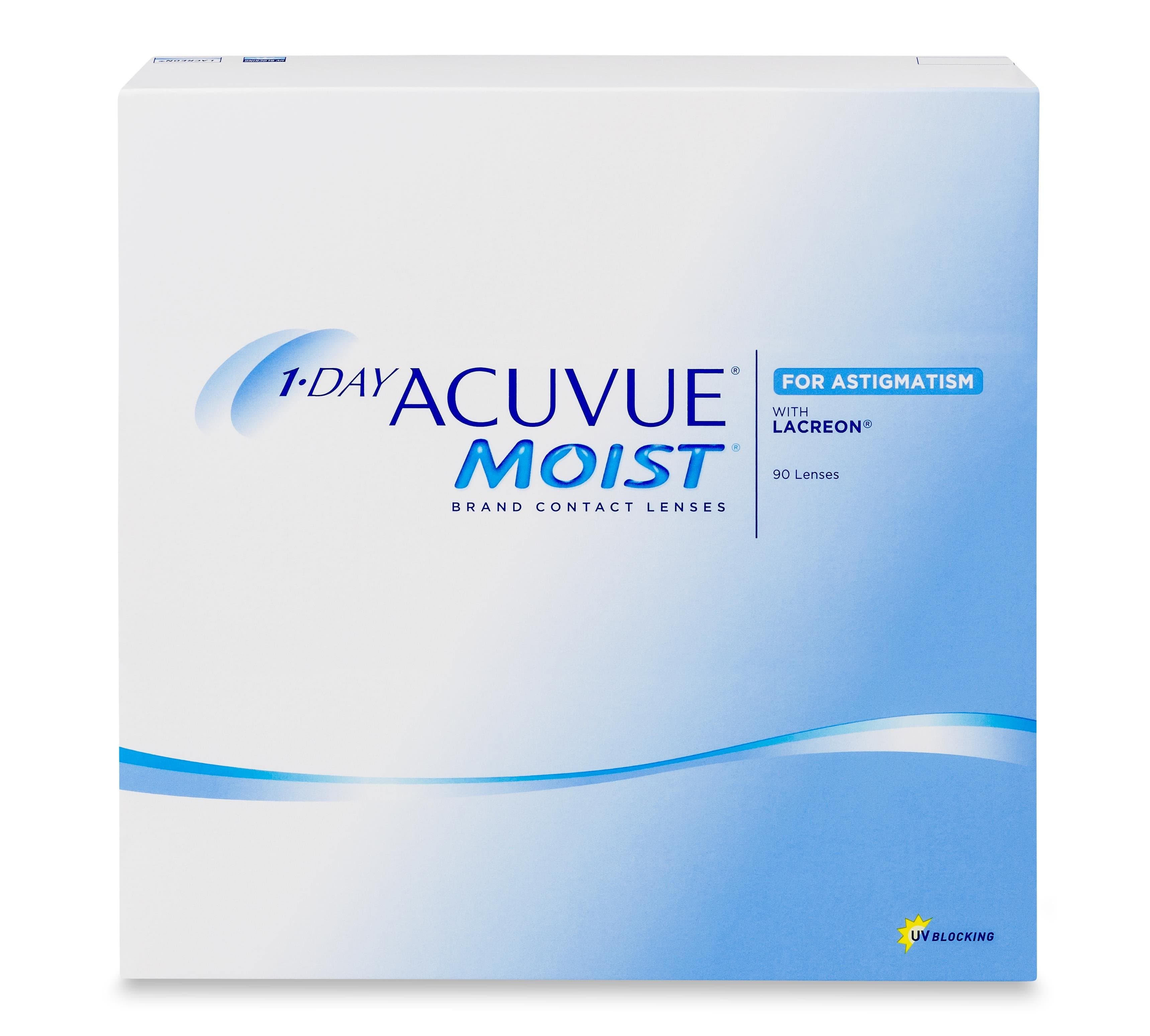 1-day Acuvue Moist for Astigmatism 90 Pack