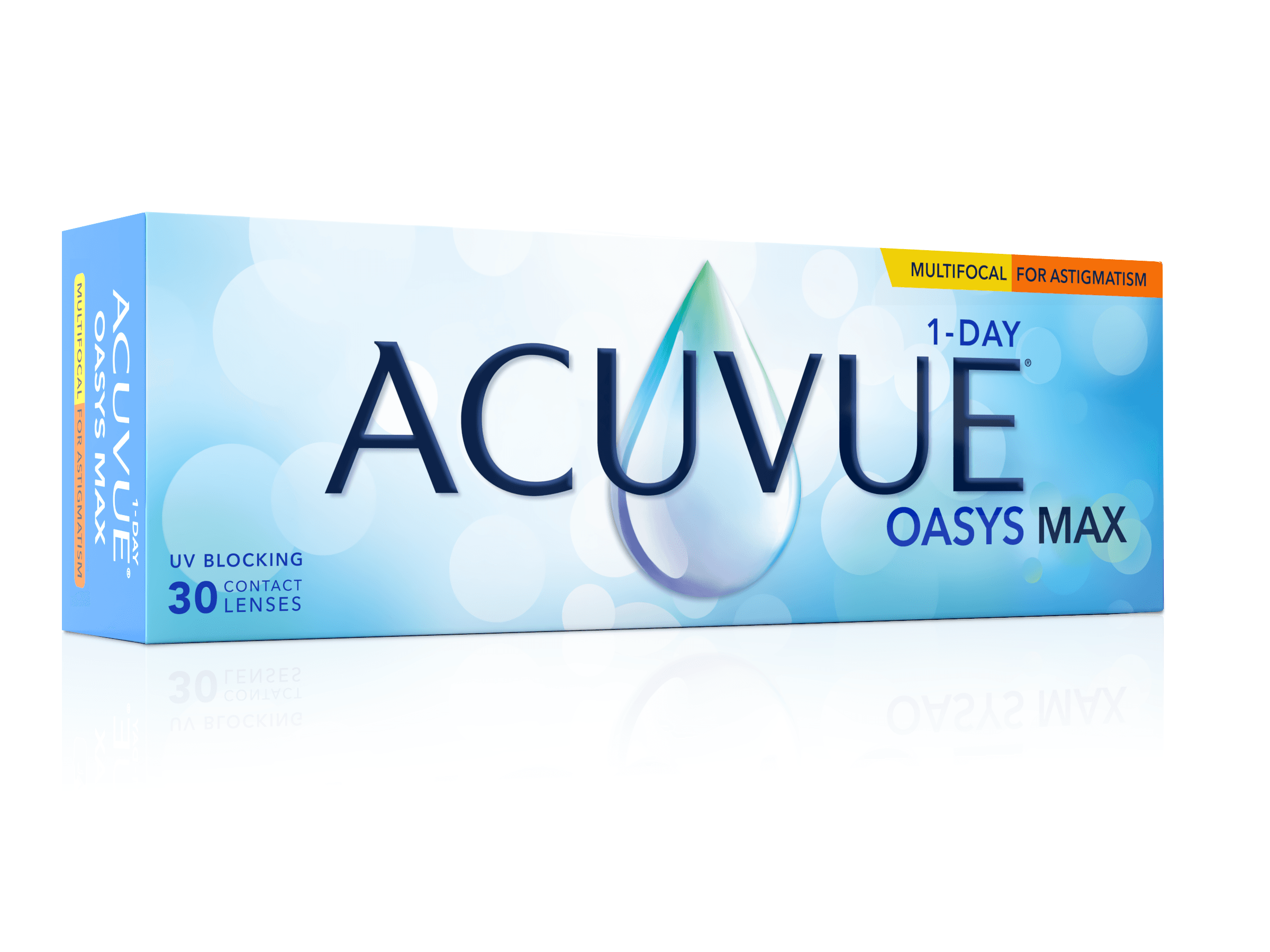 ACUVUE® OASYS MAX 1-Day MF for ASTIGMATISM