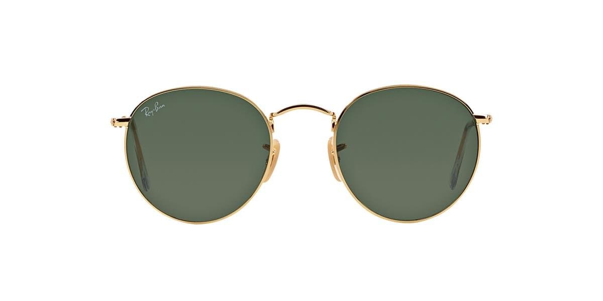 Ray-Ban RB3447 Round Metal Gull