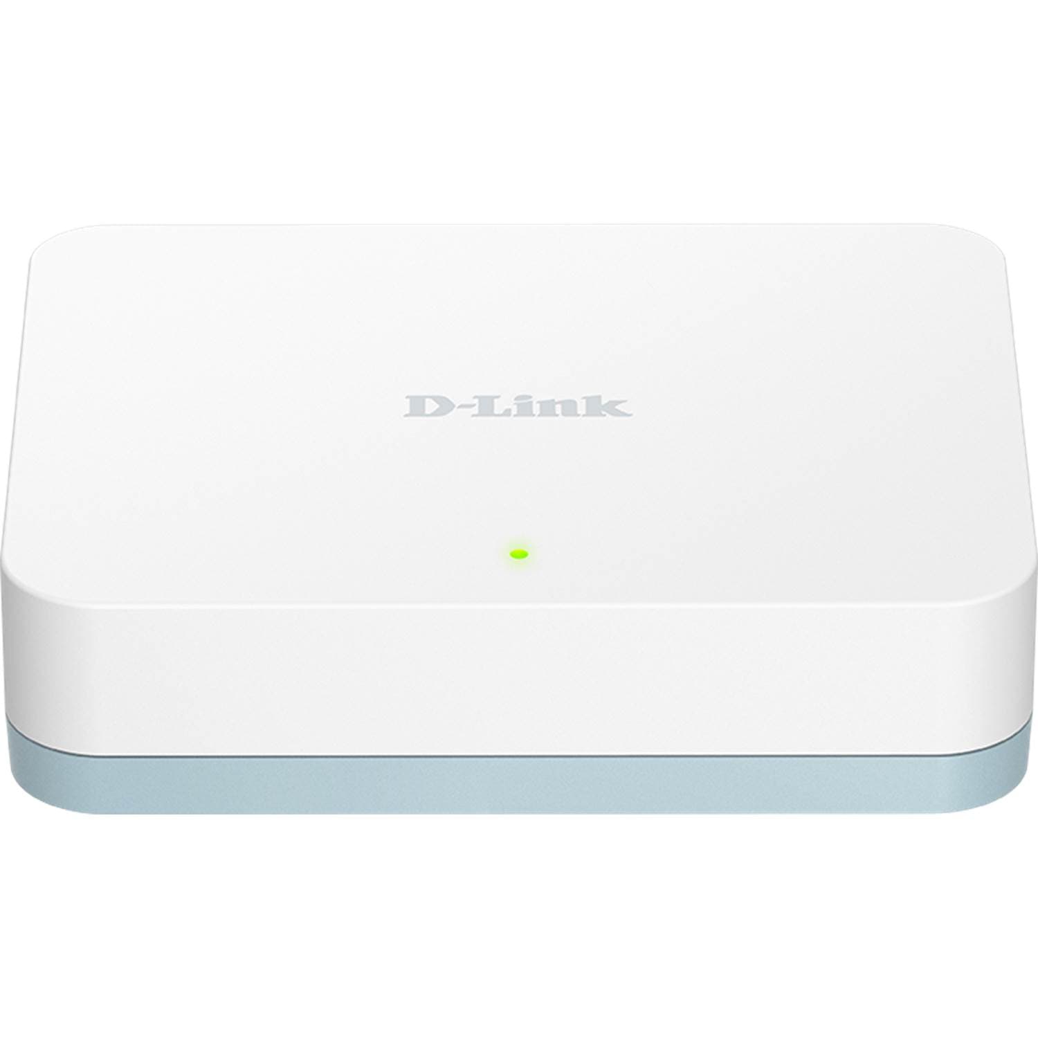 D-LINK 5-Port Gigabit Uadministrert Skrivebord