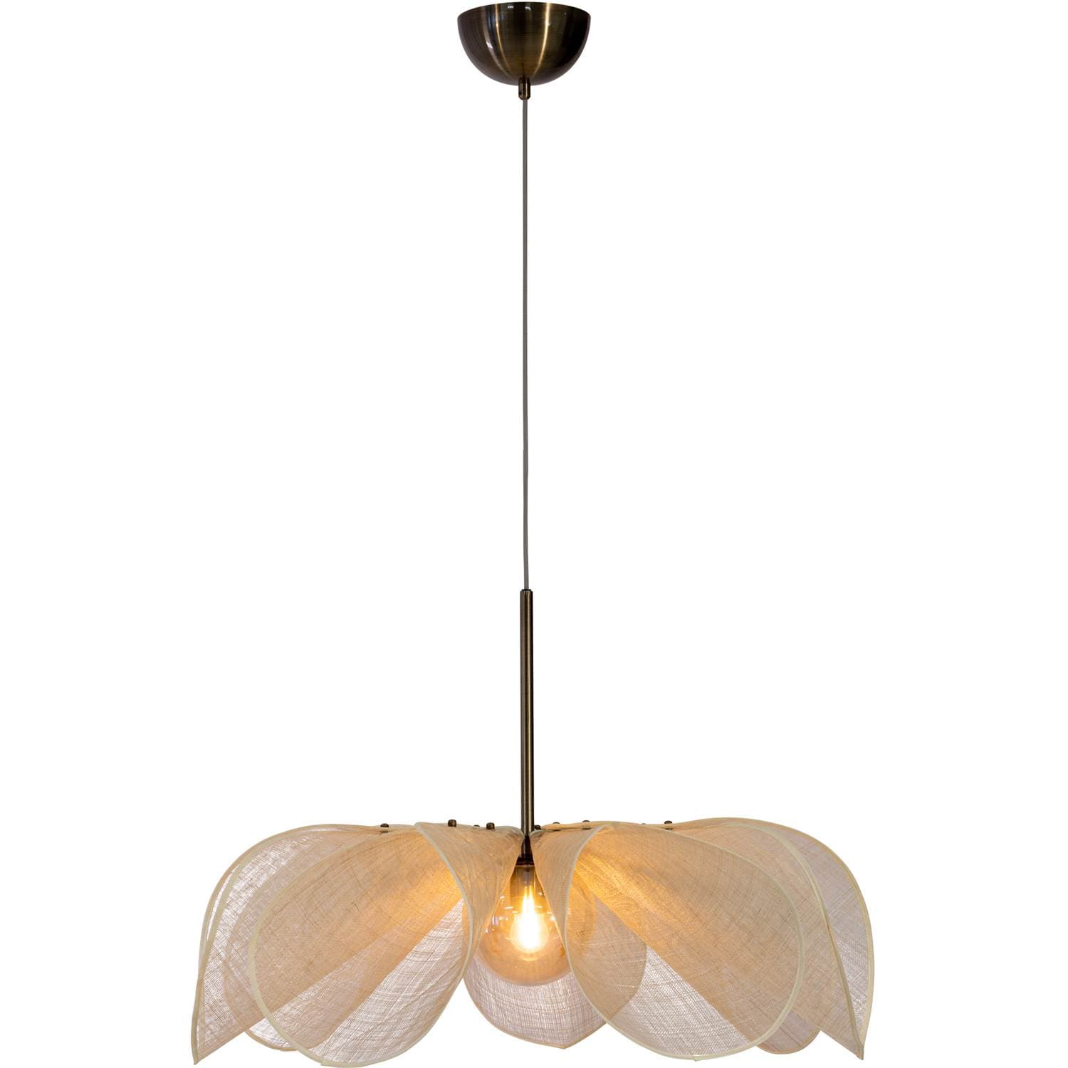 Markslöjd STYRKA 1L 75cm Beige/Antik