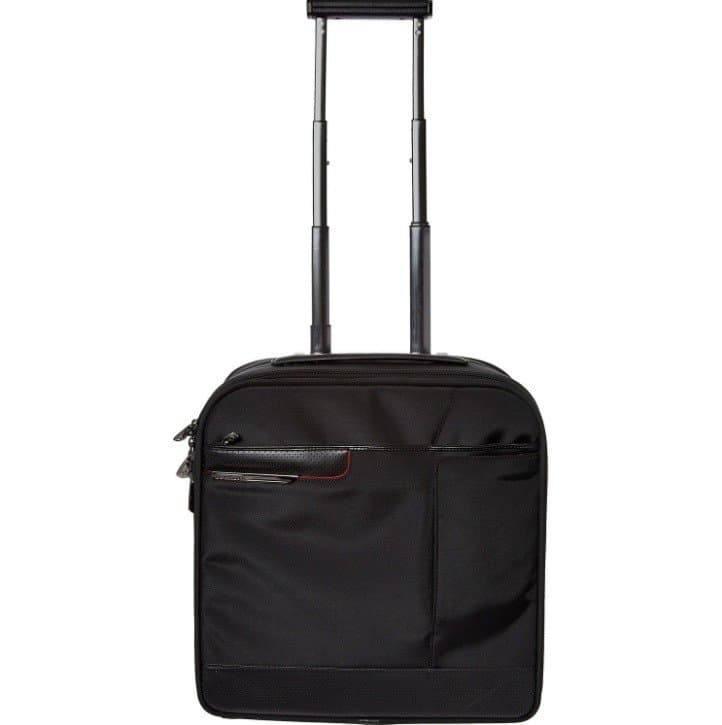 FERRARI Luxury Black Soft Shell Suitcase 270038874