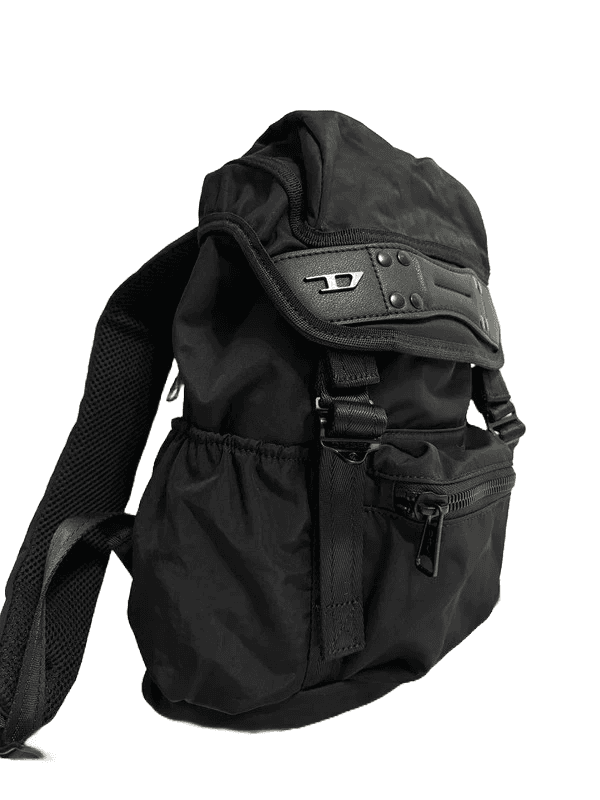 Diesel Backpack Black Nylon Mono X-Backpack S