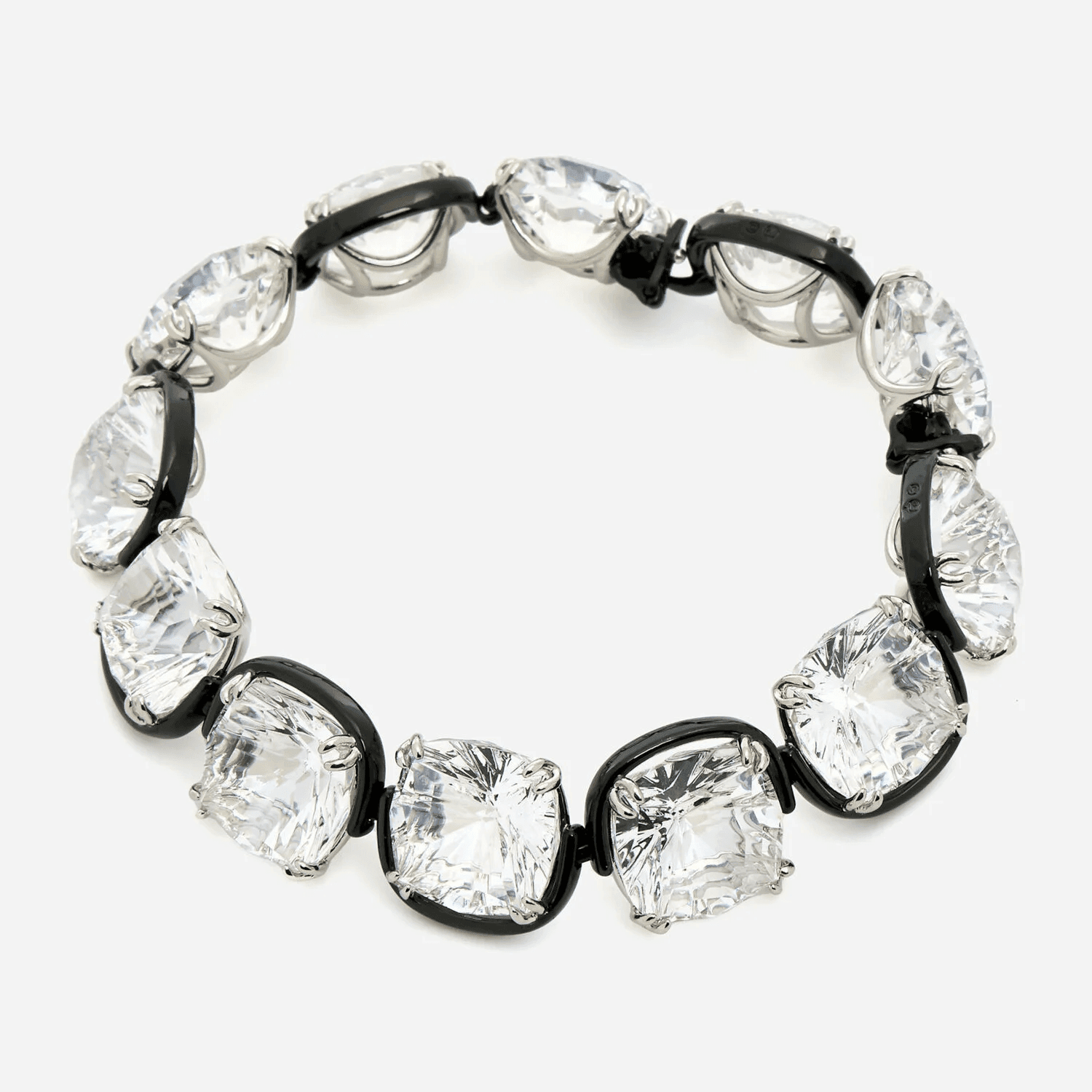 Swarovski Harmonia bracelet Cushion cut, White, Mixed metal finish 5600047