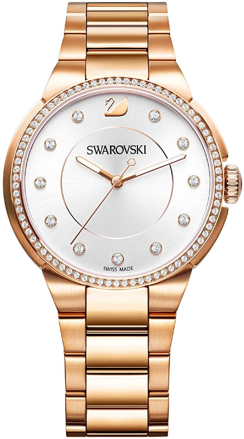 Swarovski City Rose Gold Tone Bracelet Watch Model number 5181642