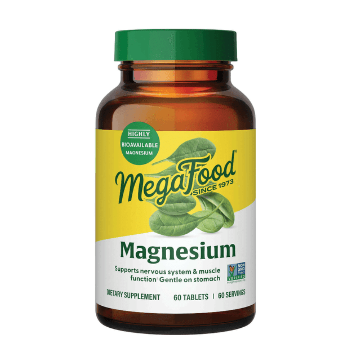 MegaFood Magnesium 60 tabletter