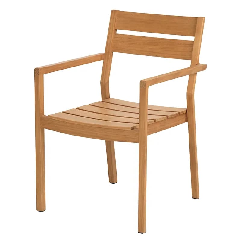 Brafab, Delia stol med armlener teak