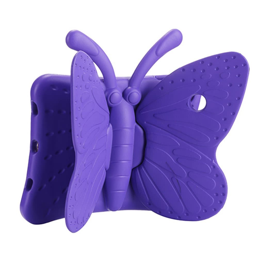 Trolsk Barnedeksel 3D Sommerfugl med Stativ (iPad Pro 9,7/iPad Air 2/1) - Lilla