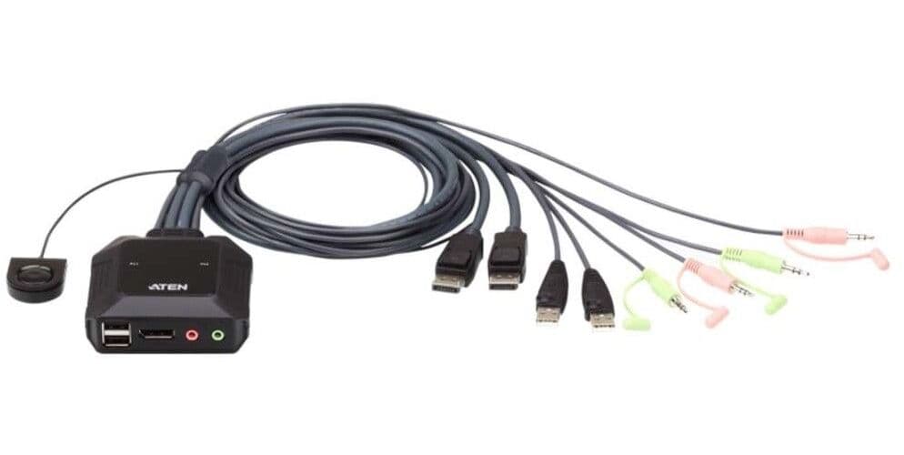 Aten 2-ports KVM-svitsj