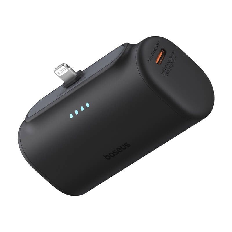 Baseus Kompakt Powerbank 5000mAh - Svart