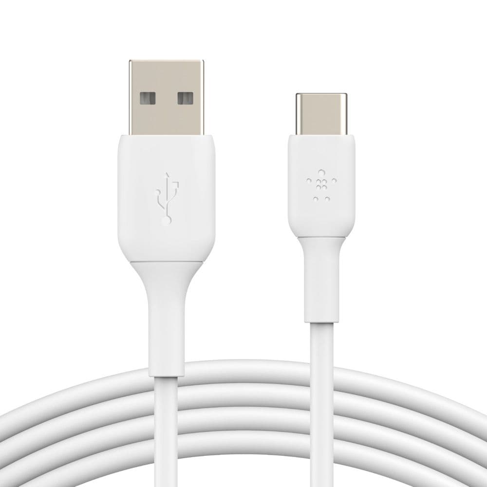 Belkin Boost Charge USB-A til USB-C-kabel - Hvit 2 m