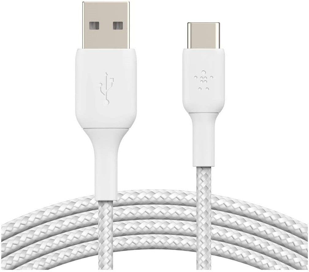 Belkin USB-A to USB-C Cable Boost Charge Braided - Svart 1 m