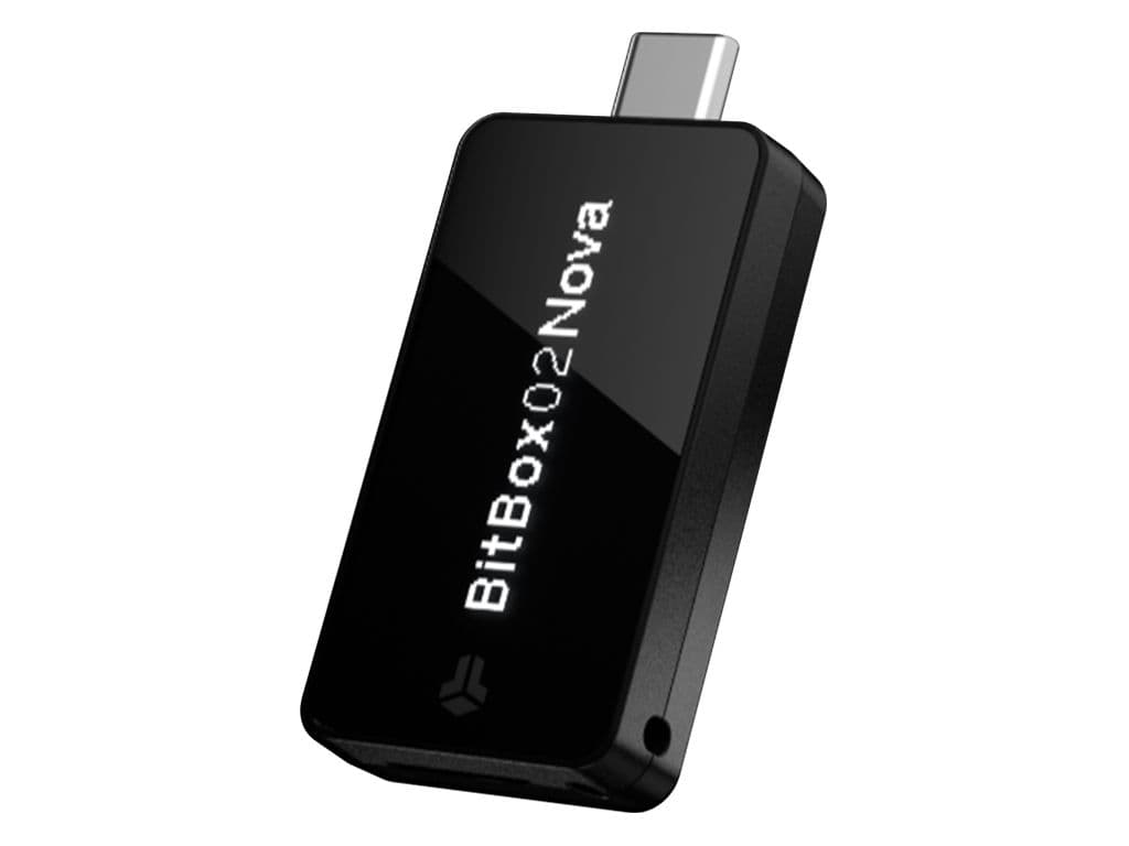 Bitbox02 Nova BitcoinOnly Bitcoin Hardware Wallet - Svart