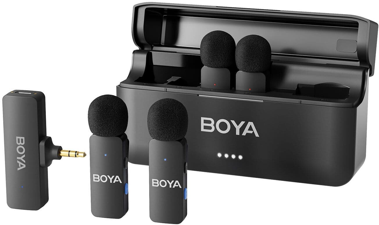 Boya BY-V4 TRS Wireless Microphone 3,5mm