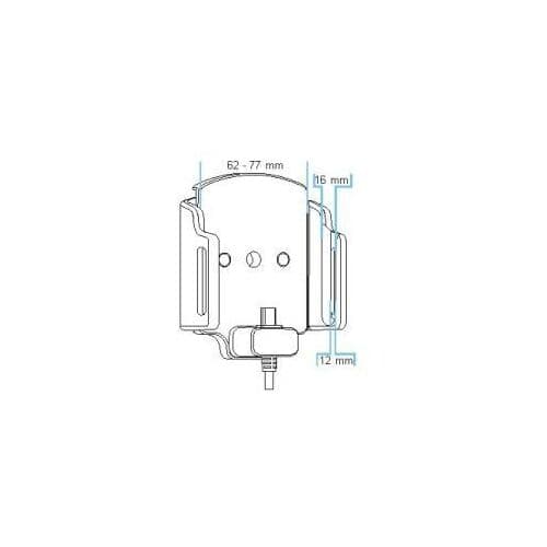 Brodit Aktiv holder for fast installasjon 527842