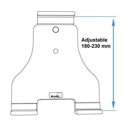 Brodit Aktiv holder med sig-plugg 721072