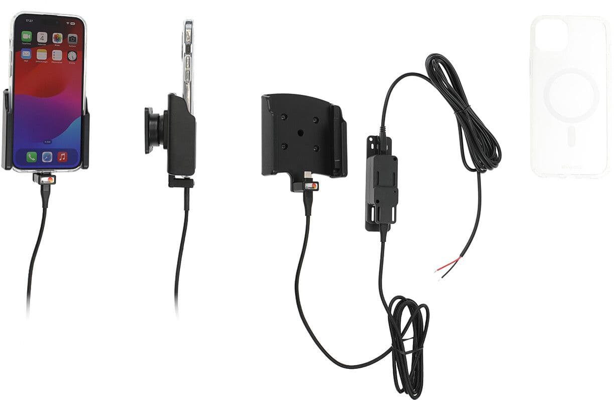 Brodit Aktiv holder for fast installasjon + Mobildeksel 727395