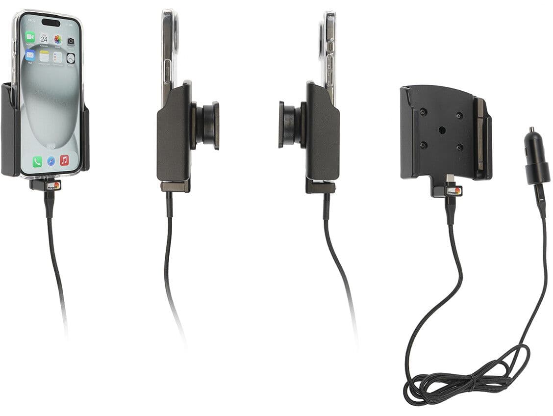 Brodit Aktiv holder + Mobildeksel 721393 (iPhone 15)