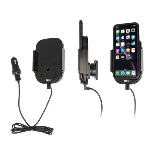 Brodit Active Qi holder med sig-kontakt 718090 (iPhone 11 /Xr)