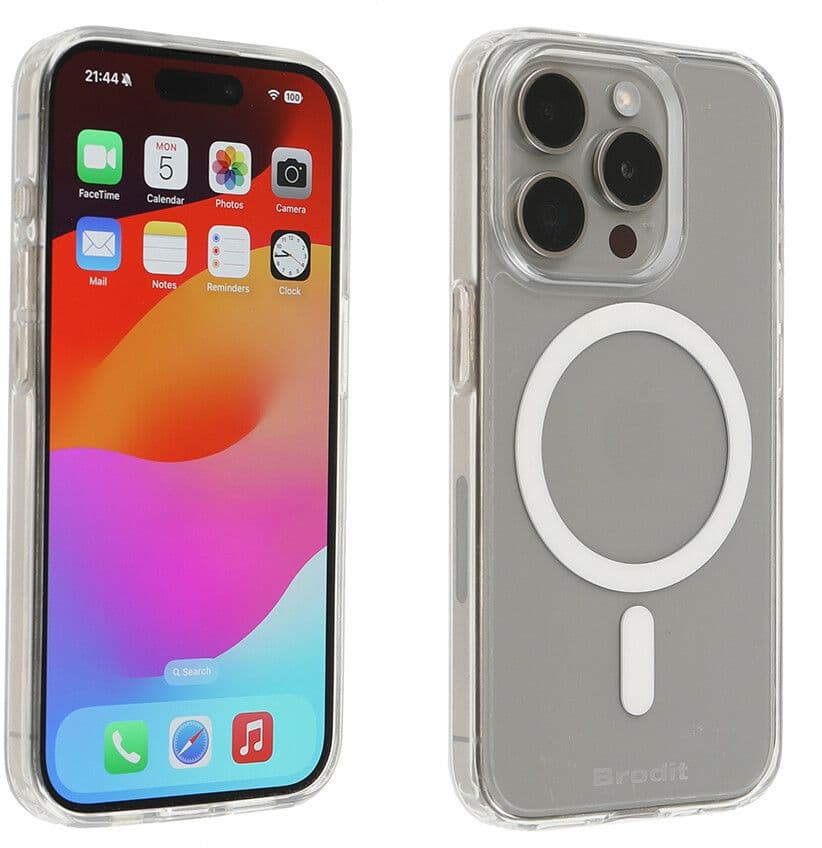 Brodit Magnetic Hybrid Deksel 216433 (iPhone 15 Pro)