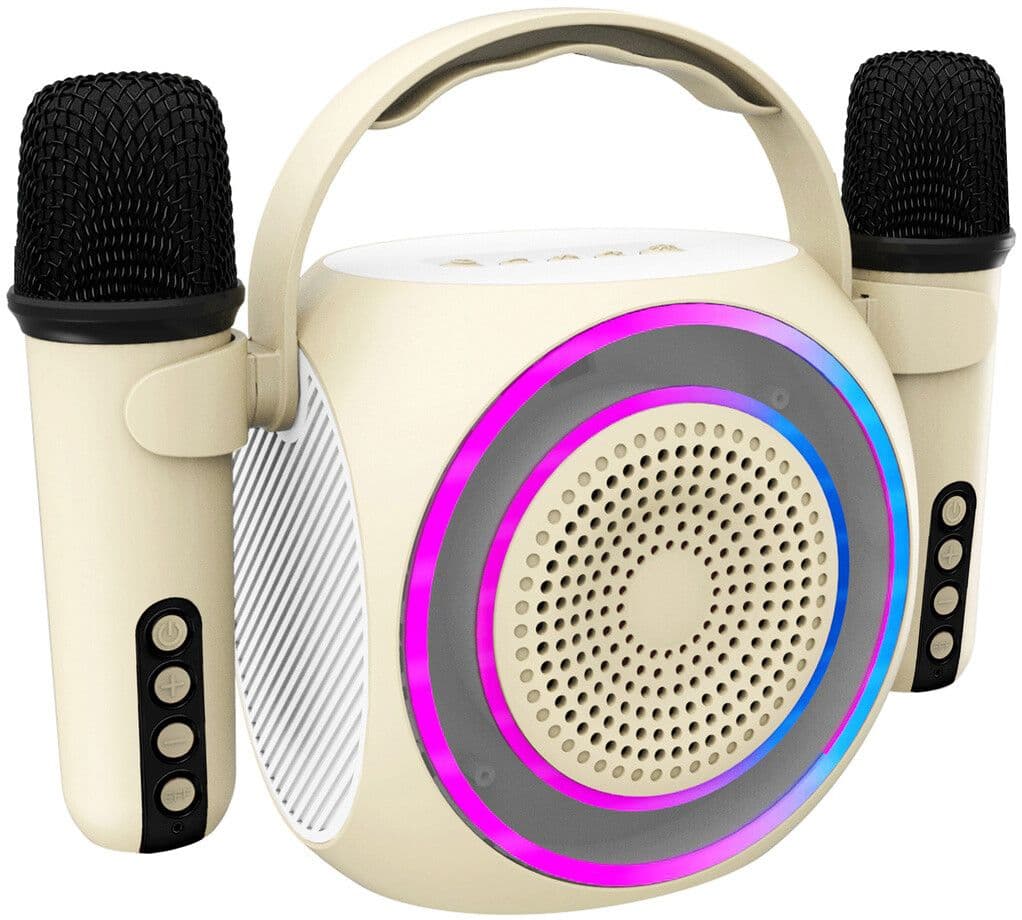 Celly Partymic2-høyttaler med mikrofoner