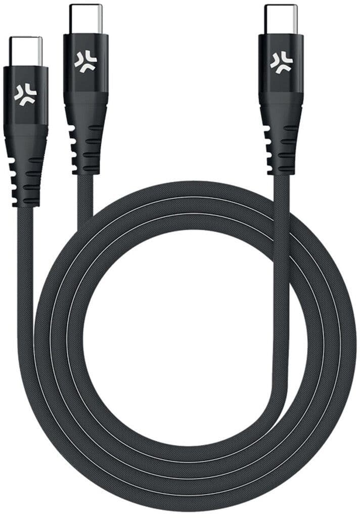 Celly USB-C til 2x USB-C-kabel 100W PD