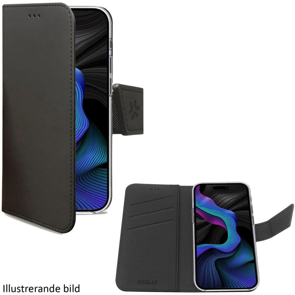 Celly Wallet-deksel (iPhone 16)