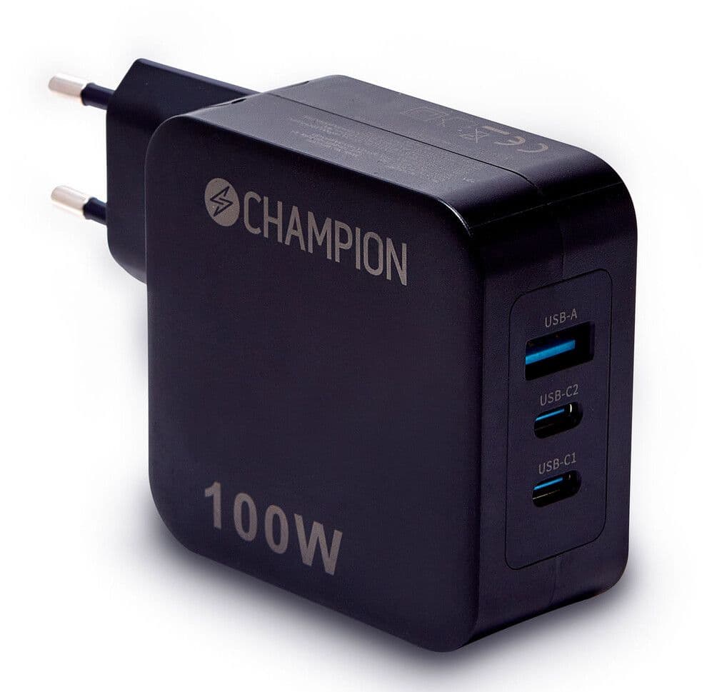 Champion 100W vegglader med strømforsyning