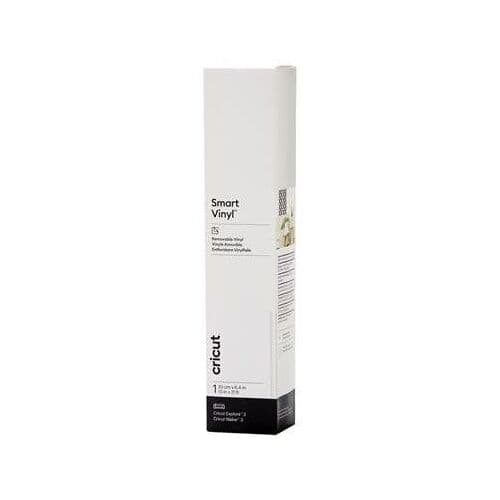 Cricut Smart Vinyl Avtagbar 33 x 640 cm - Hvit