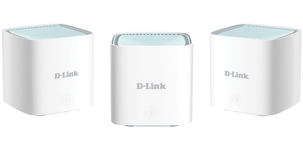 D-Link Eagle Pro AI AX1500 WiFi 6 Mesh-system - 3-pakning