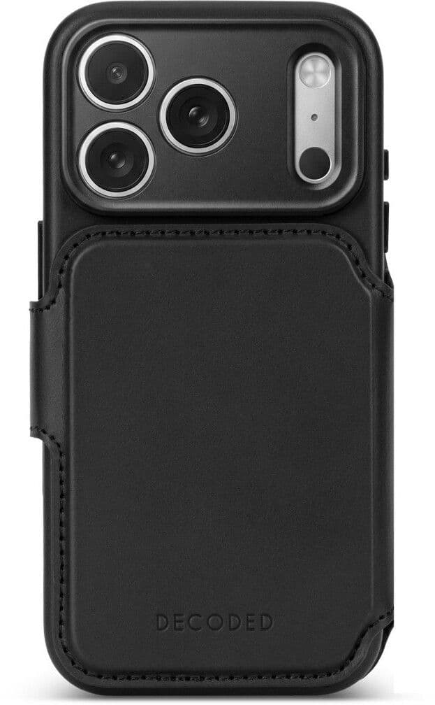 Decoded Detachable Wallet (iPhone 17 Pro/18 Pro) - Svart