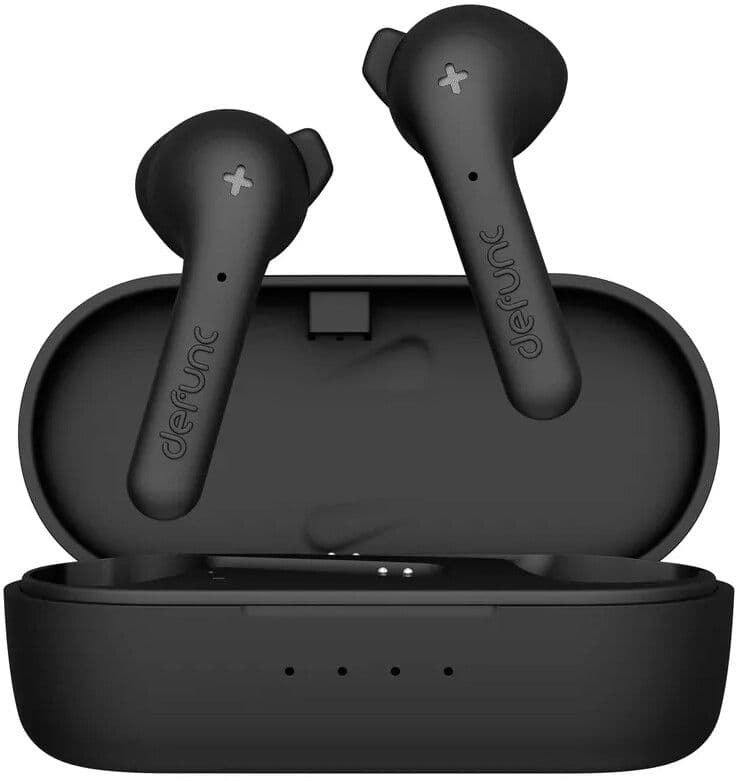 Defunc True Music II TWS Hybrid In-Ear Headphones - Svart