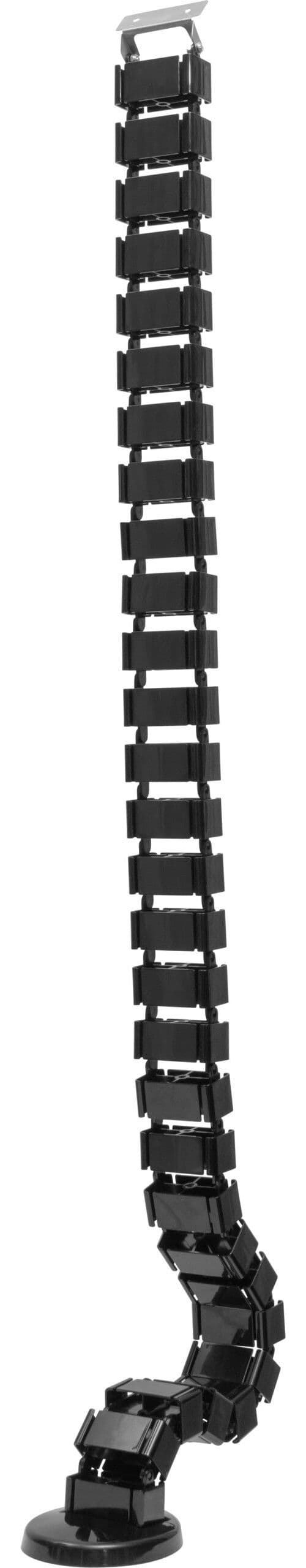 Deltaco Office Cable Management ryggraden - Svart