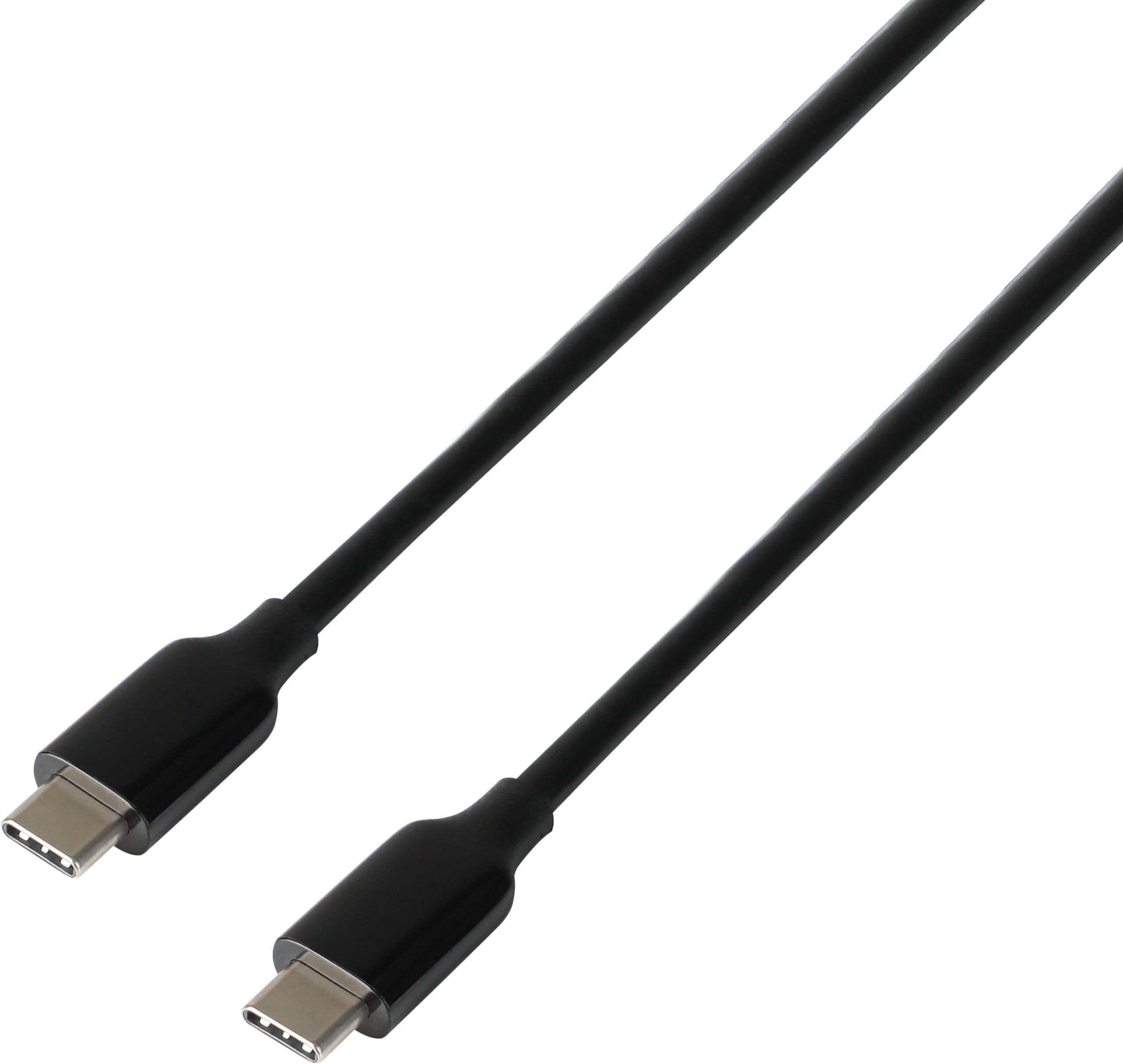 Deltaco USB-C- til USB-C-kabel 60W - 3 m