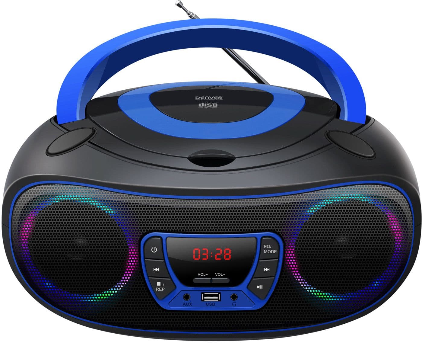 Denver CD Boombox TCL-212BT - Blå