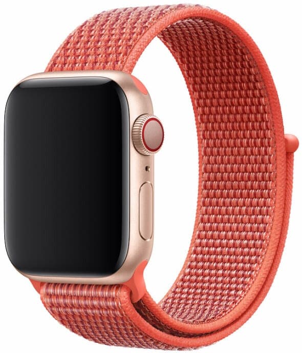 Devia Deluxe Sport3 Nylon Band (Apple Watch 49/46/45/44/42mm) - Oransje